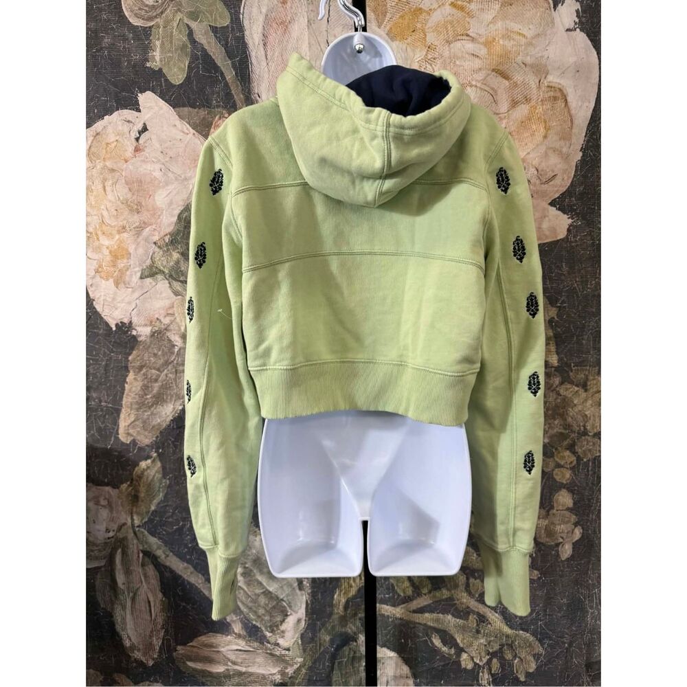 Free People Run Out Hoodie Crop Size M - Picture 8 of 9